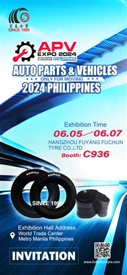Hangzhou Fuyang Fuchun Tire Co.,LTD Auto Parts And Vehicle Expo 2024, стенд №...